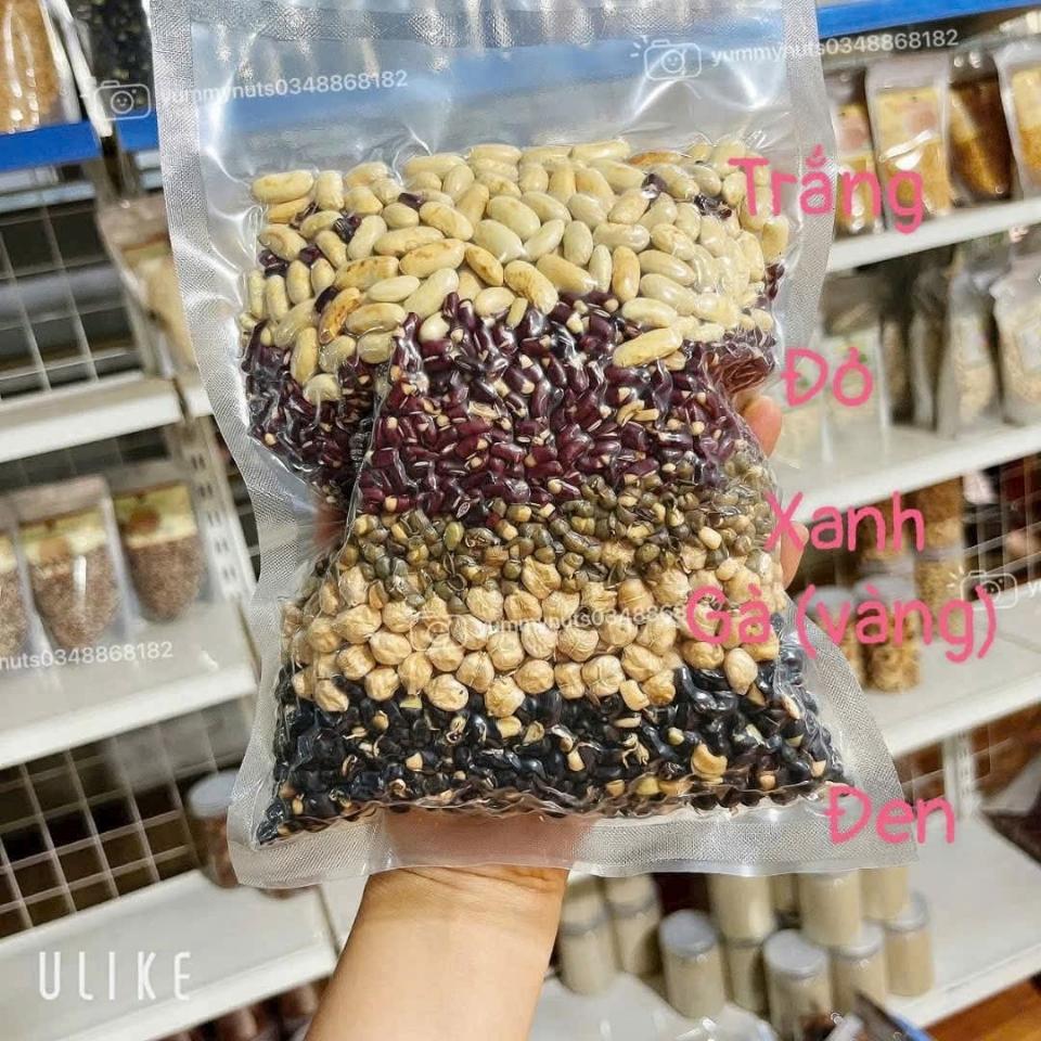 Bột 5 loại đậu nảy mầm (xanh,đen,đỏ,trắng,gà)-duoc-ban-tai-Yummy Nuts-Thế Giới Hạt Ngon!