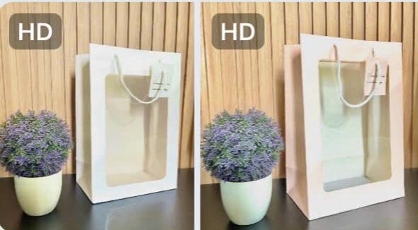 Túi mặt kính mica size M-duoc-ban-tai-Hanana gift shop