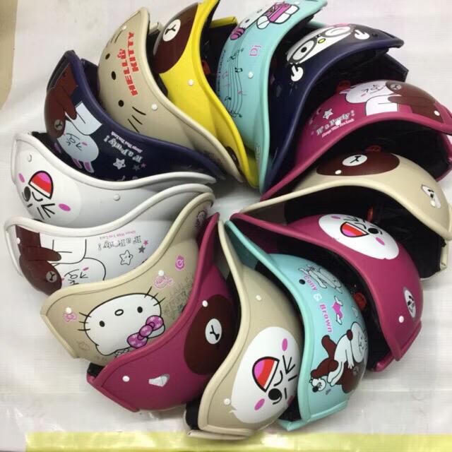 Mũ bảo hiểm phong cách cute-duoc-ban-tai-Hanana Bình Lục