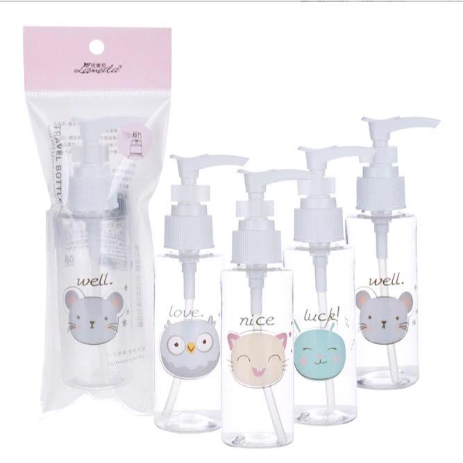 Lọ chiết mỹ phẩm 30ml loại nắp ấn-duoc-ban-tai-Hanana gift shop