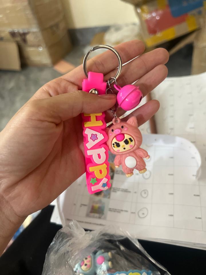 Móc khoá baby three có chuông-duoc-ban-tai-Hanana Bình Lục
