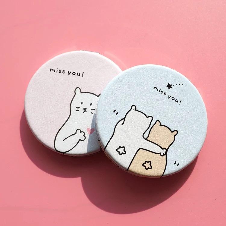 gương gập 2 mặt nhỏ gọn-duoc-ban-tai-Hanana gift shop