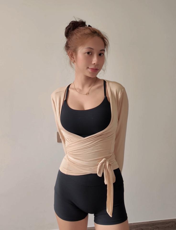 Lily Wraptop ( có 7 màu )-duoc-ban-tai-She Ate - active wear
