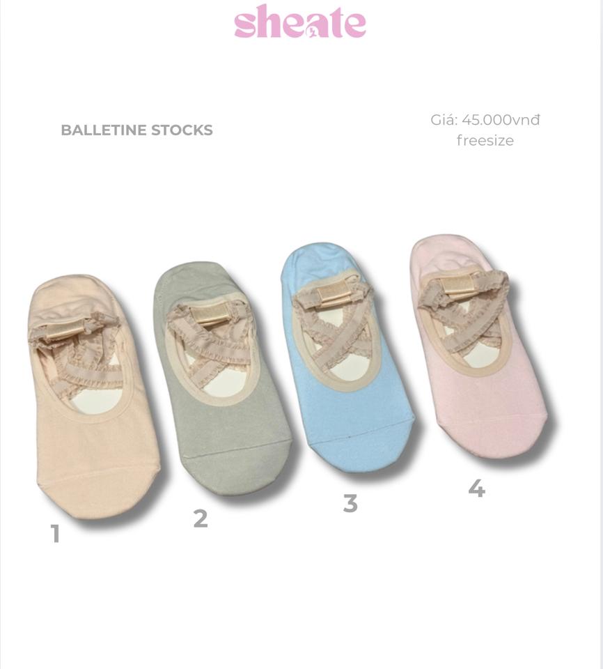 Balletine Socks-duoc-ban-tai-She Ate - active wear