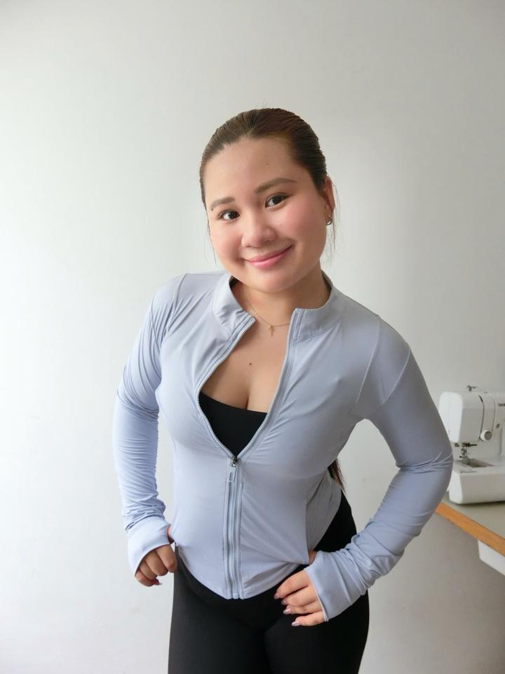 UV zip jacket-duoc-ban-tai-She Ate - active wear