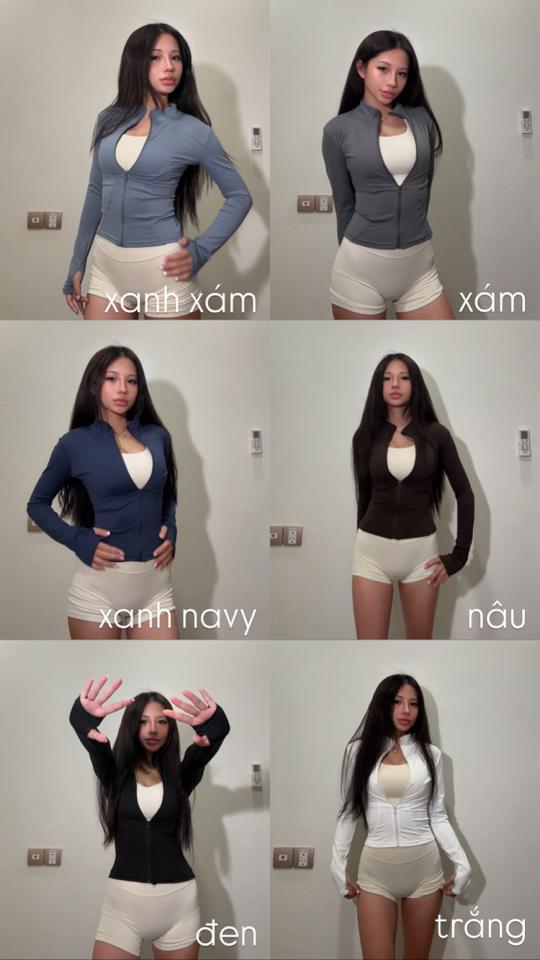 Luna Zip Jacket-duoc-ban-tai-She Ate - active wear