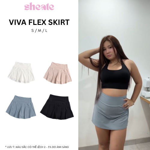 VivaFlext - chân váy thể thao có túi sau-duoc-ban-tai-She Ate - active wear