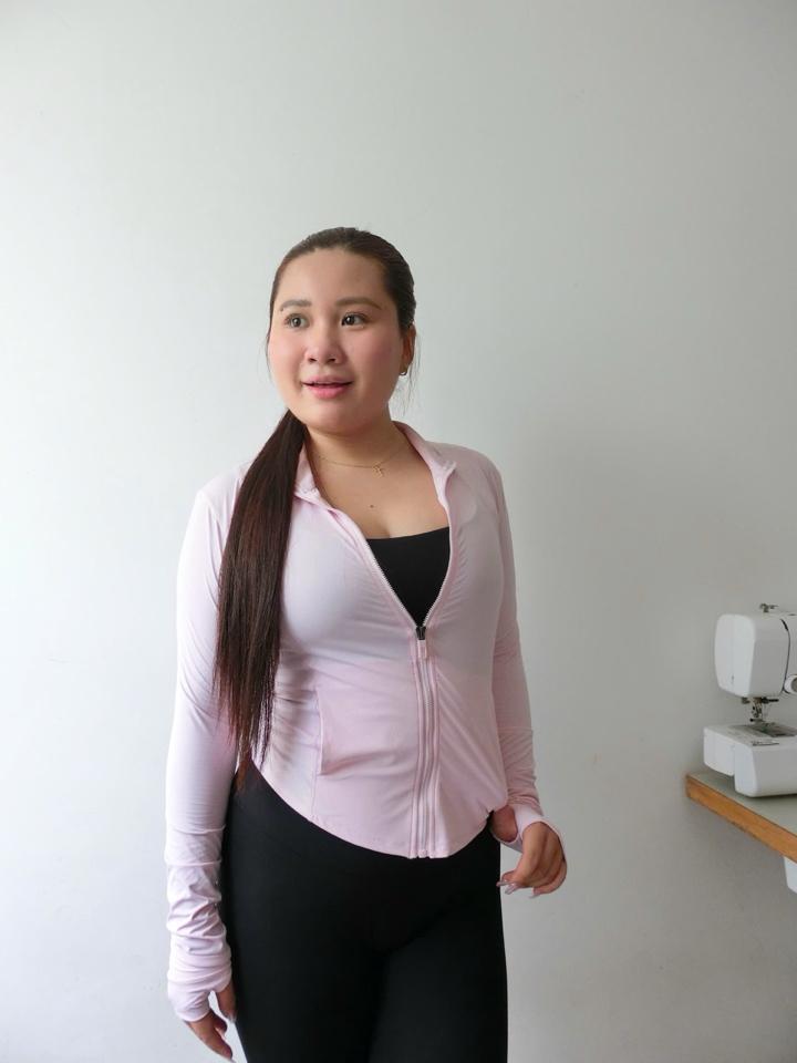 UV zip jacket-duoc-ban-tai-She Ate - active wear