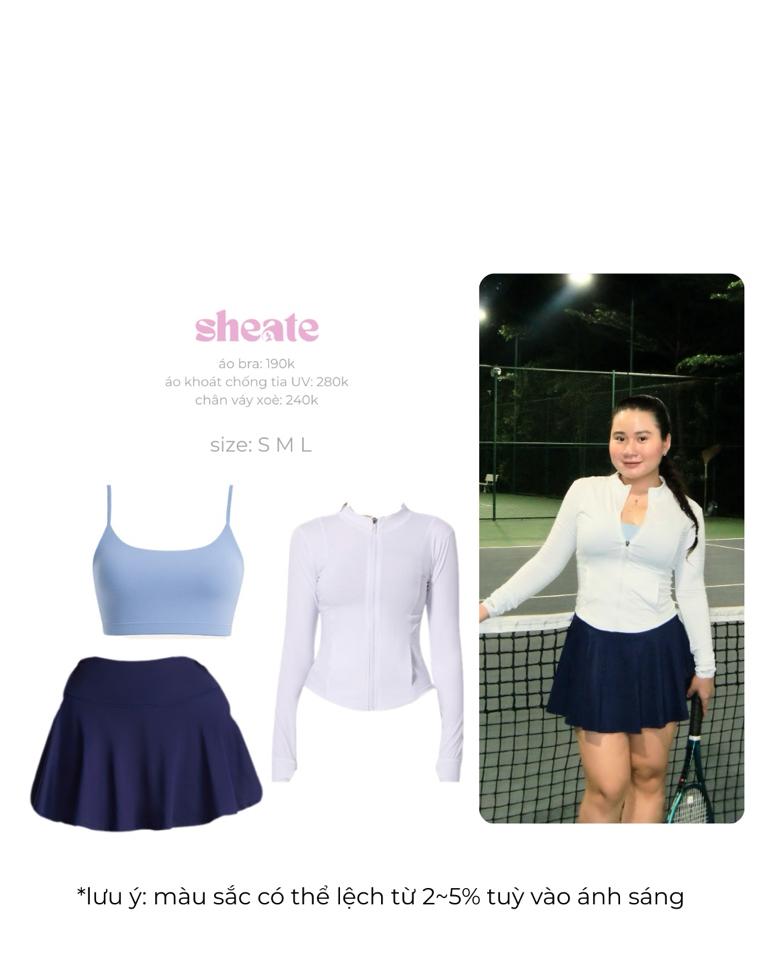 Chân váy tennis xoè ( #F234 )-duoc-ban-tai-She Ate - active wear