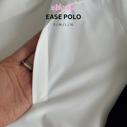 EASE POLO | Áo polo thể thao co giãn mềm mại-duoc-ban-tai-She Ate - active wear