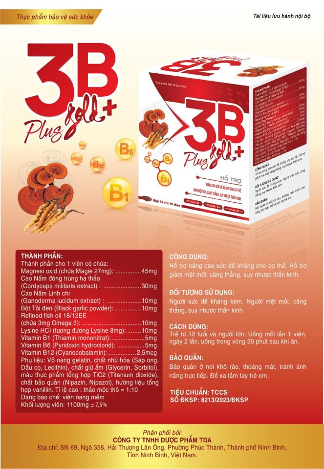 3b plus gon-duoc-ban-tai-Cty cổ phần DP STA -pharma