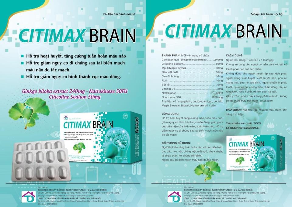 Ctimax Brain-duoc-ban-tai-Cty cổ phần DP STA -pharma
