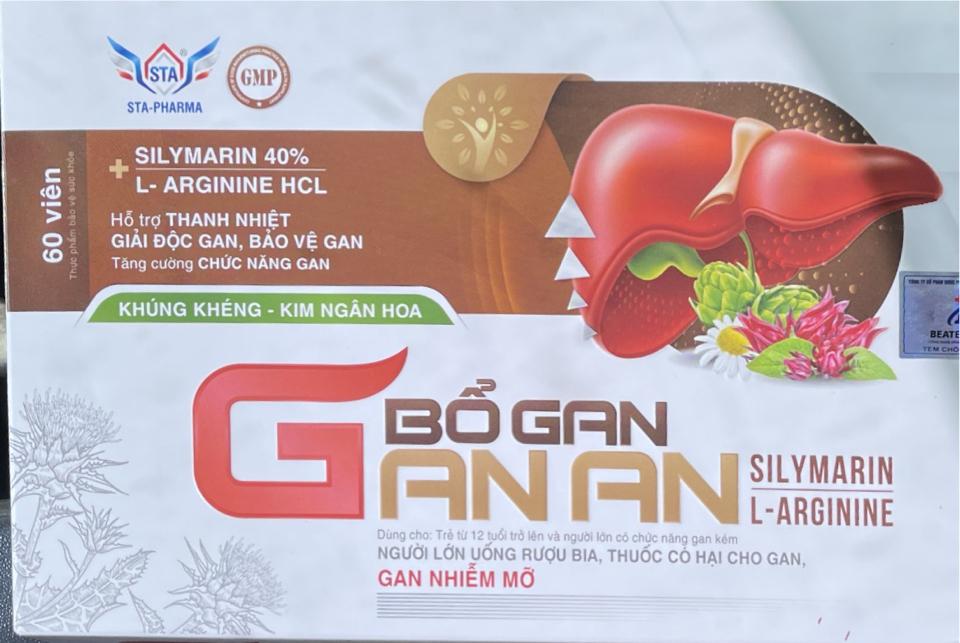 Bổ gan ganan-duoc-ban-tai-Cty cổ phần DP STA -pharma