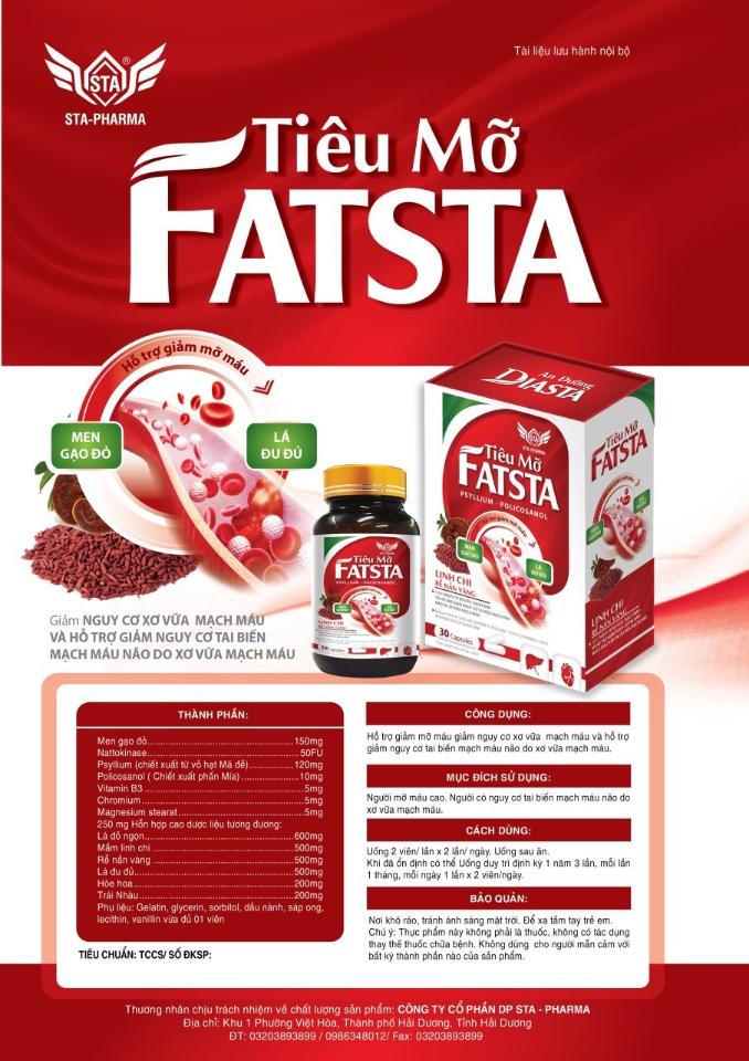 Mỡ máu fatsta-duoc-ban-tai-Cty cổ phần DP STA -pharma