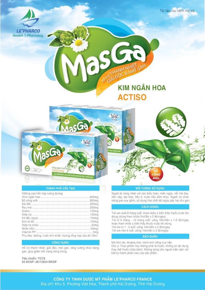 Masga gan ống -duoc-ban-tai-Cty cổ phần DP STA -pharma