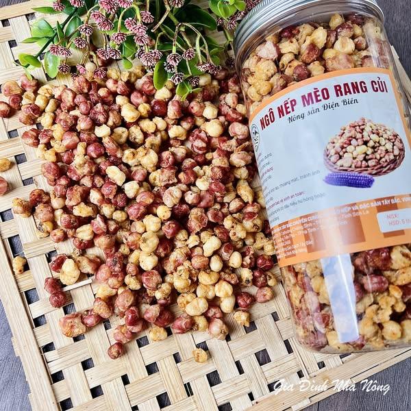 Ngô Nếp Mèo rang củi (hộp 300gr)-duoc-ban-tai-Nông Sản Sạch Tây Bắc
