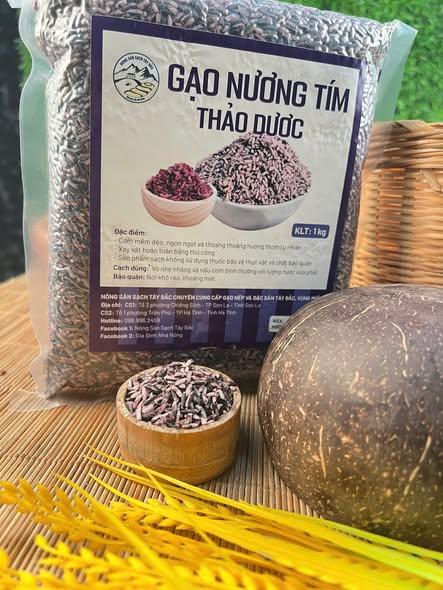 Gạo Tím Thảo Dược-duoc-ban-tai-Nông Sản Sạch Tây Bắc