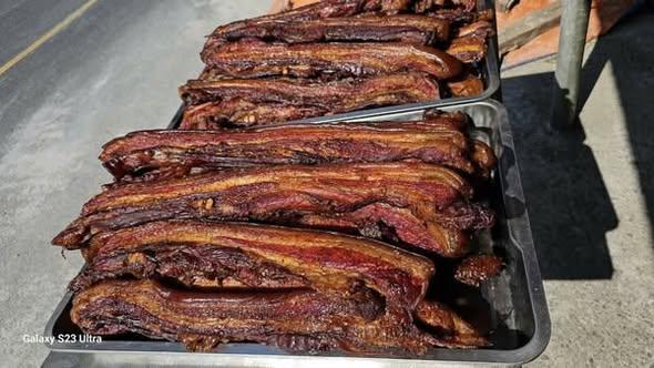 Thịt Ba Chỉ Gác Bếp -duoc-ban-tai-Nông Sản Sạch Tây Bắc