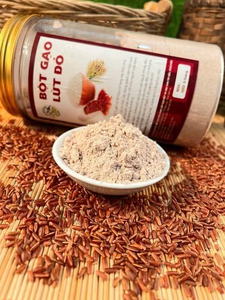 Bột Gạo Lứt Đỏ ( Hộp 500gr)-duoc-ban-tai-Nông Sản Sạch Tây Bắc