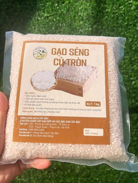 Gạo Séng Cù Tròn-duoc-ban-tai-Nông Sản Sạch Tây Bắc