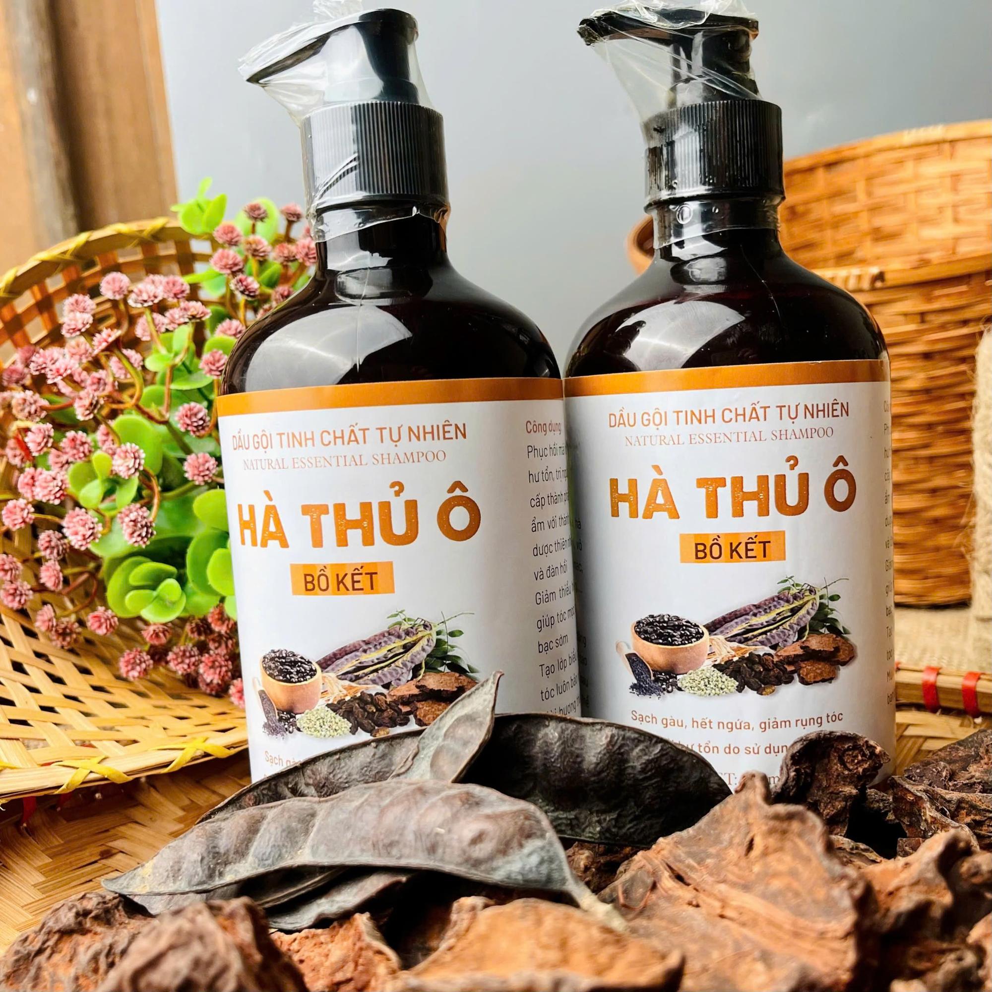 Dầu Gội Hà Thủ Ô (chai/500ml). 0.7-duoc-ban-tai-Nông Sản Sạch Tây Bắc