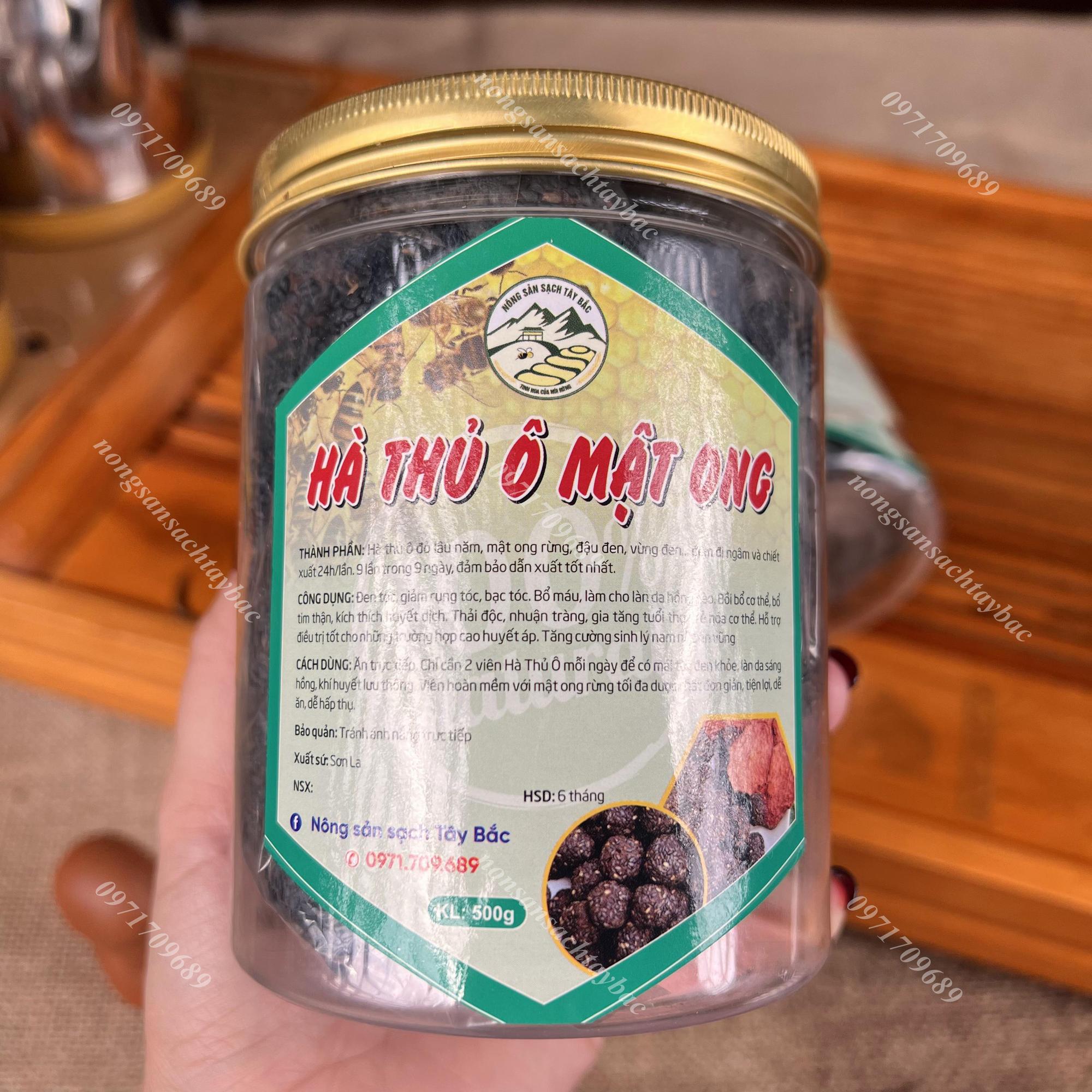 Hà Thủ Ô Mật Ong Rừng (HỘP/500G)-duoc-ban-tai-Nông Sản Sạch Tây Bắc