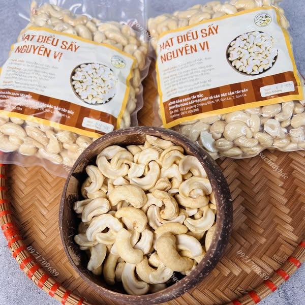 Điều Sấy Nguyên Vị -duoc-ban-tai-Nông Sản Sạch Tây Bắc