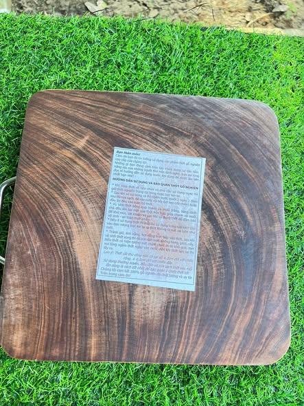 Thớt Gỗ Vuông 30x30x4.  4.7-duoc-ban-tai-Nông Sản Sạch Tây Bắc