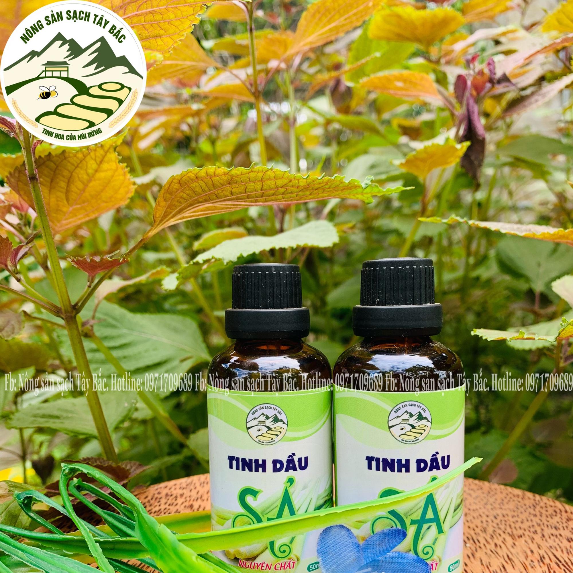 Tinh dầu sả xông 50ml-duoc-ban-tai-Nông Sản Sạch Tây Bắc