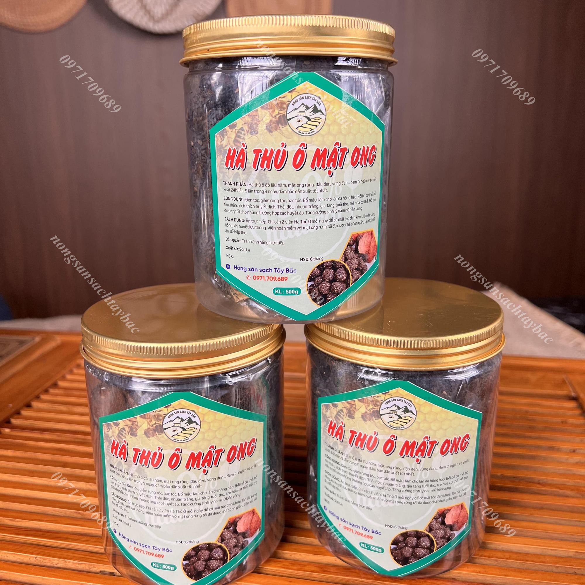 Hà Thủ Ô Mật Ong Rừng (HỘP/500G)-duoc-ban-tai-Nông Sản Sạch Tây Bắc