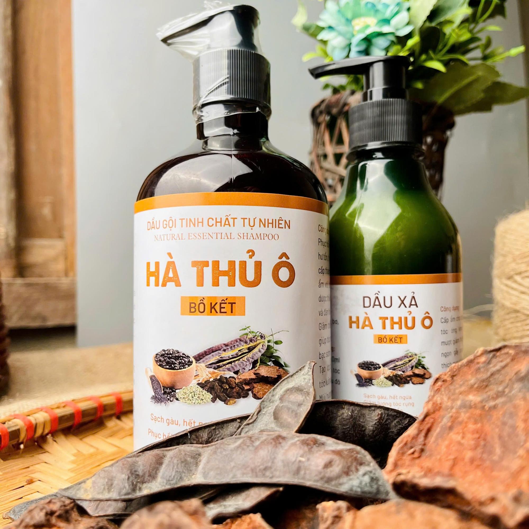 Dầu Gội Hà Thủ Ô (chai/500ml). 0.7-duoc-ban-tai-Nông Sản Sạch Tây Bắc