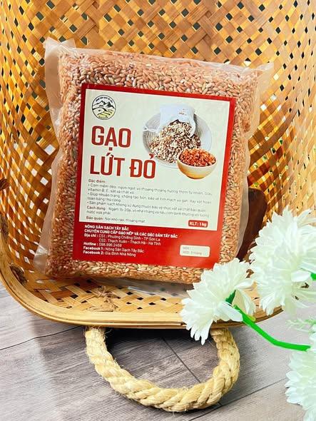 Gạo Lứt Đỏ-duoc-ban-tai-Nông Sản Sạch Tây Bắc