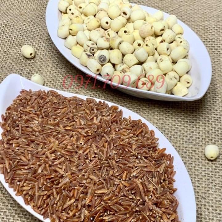 Bột Gạo Lứt Hạt Sen (Hộp 500gr)-duoc-ban-tai-Nông Sản Sạch Tây Bắc