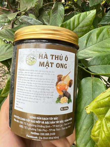 Hà Thủ Ô Mật Ong Rừng (HỘP/500G)-duoc-ban-tai-Nông Sản Sạch Tây Bắc