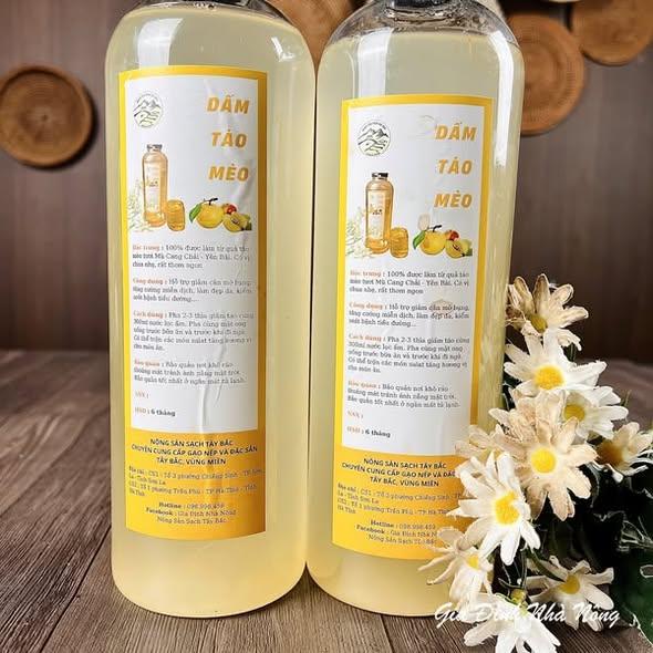 Dấm Táo Mèo. 1,3-duoc-ban-tai-Nông Sản Sạch Tây Bắc