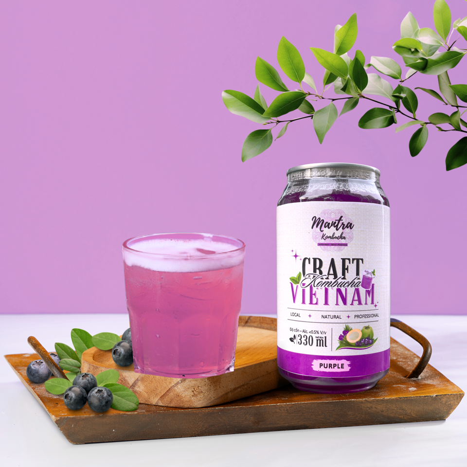 Kombucha Việt Quất-duoc-ban-tai-Mantra Kombucha