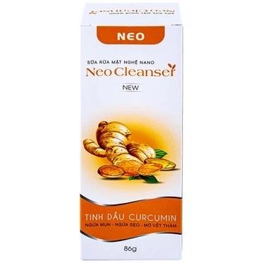  Sữa rửa mặt nghệ Nano Neo Cleanser ngừa mụn, ngừa sẹo, mờ vết thâm (86g)-duoc-ban-tai-Milo Shop
