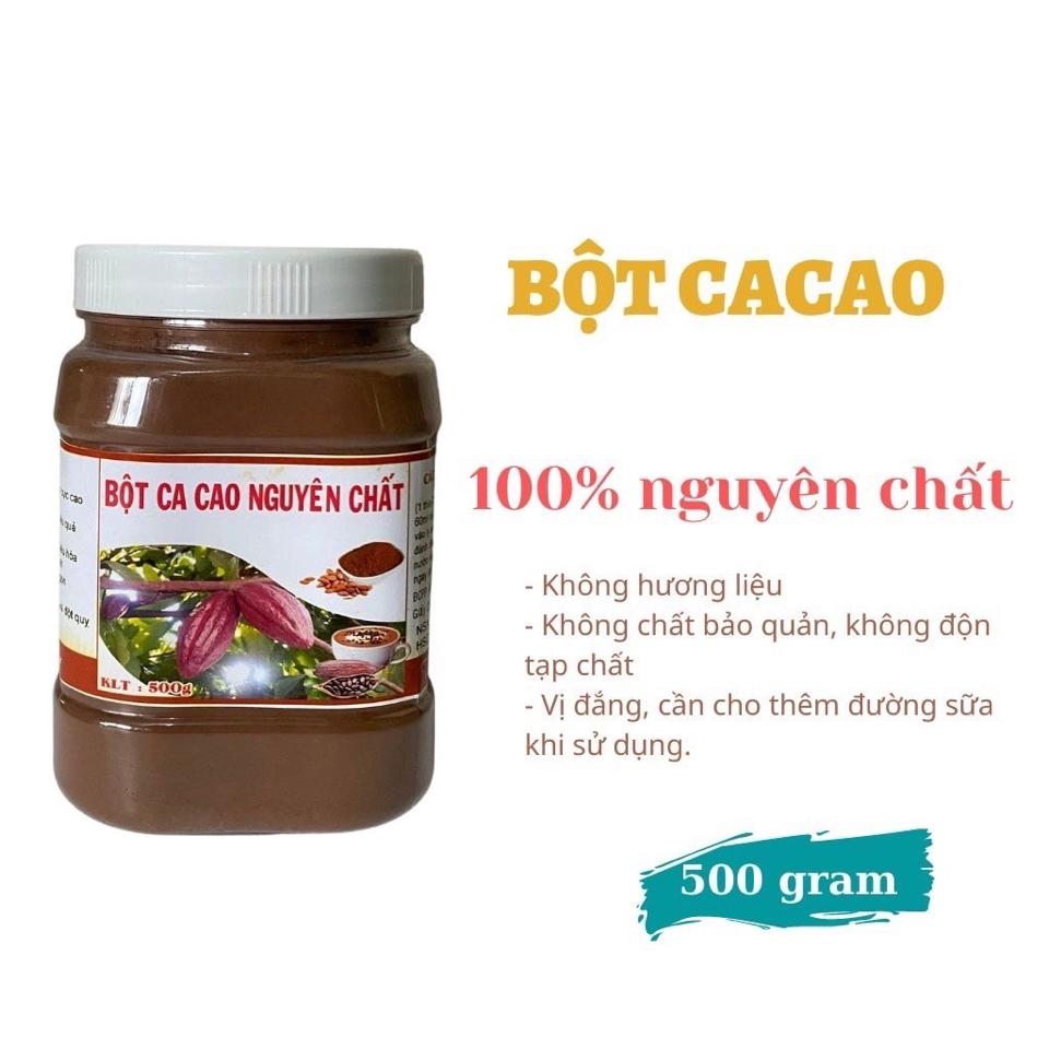500g Bột cacao Daklak nguyên chất 100% không đường-duoc-ban-tai-Milo Shop