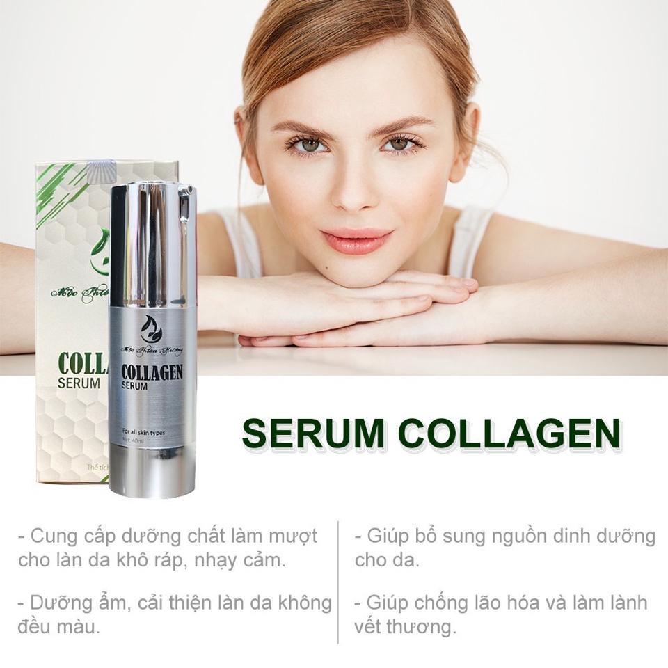 SERUM COLLAGEN CHỐNG LÃO HÓA, CĂNG BÓNG DA - MỘC THIÊN HƯƠNG-duoc-ban-tai-Milo Shop
