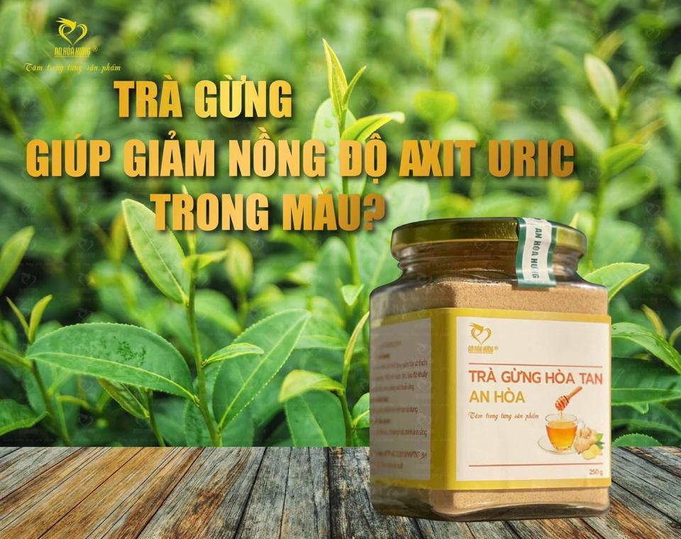 Trà Gừng 250g giảm Axit Uric-duoc-ban-tai-Milo Shop