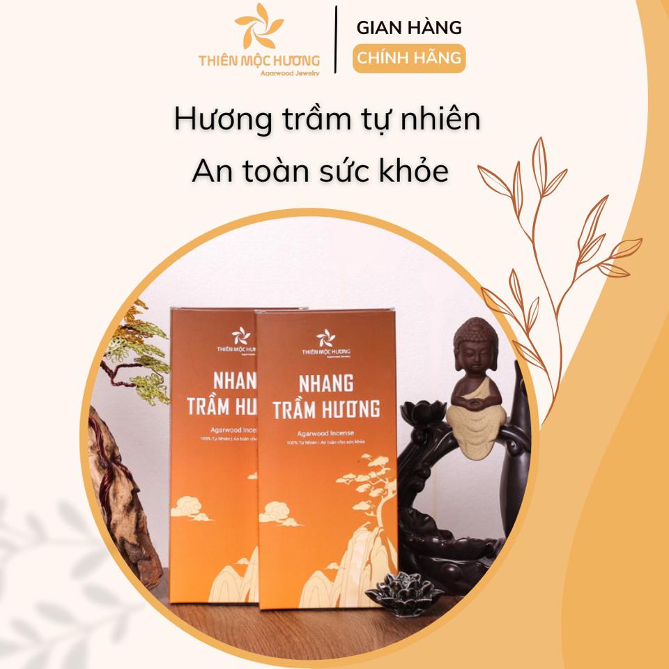 Nhang Trầm Hương, tích trầm 8 năm, 200 cây, 20cm-duoc-ban-tai-Milo Shop