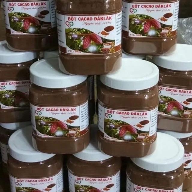 500g Bột cacao Daklak nguyên chất 100% không đường-duoc-ban-tai-Milo Shop