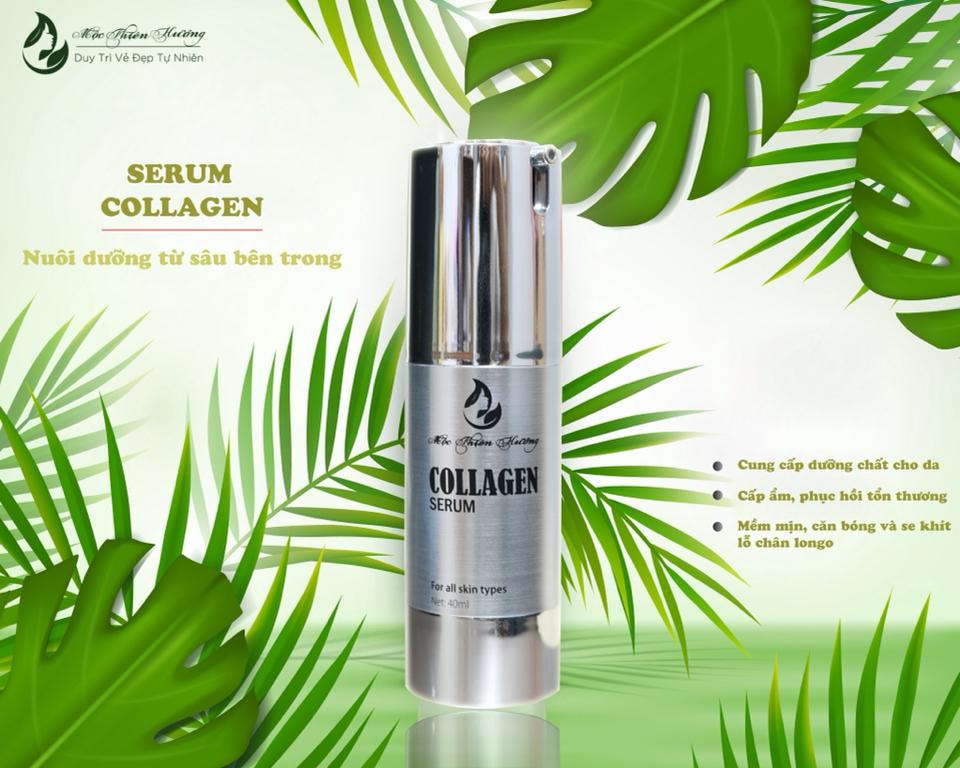 SERUM COLLAGEN CHỐNG LÃO HÓA, CĂNG BÓNG DA - MỘC THIÊN HƯƠNG-duoc-ban-tai-Milo Shop