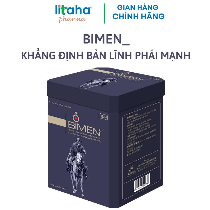 BIMEN HỖ TRỢ CẢI THIỆN KHẢ NĂNG SINH LÝ VÀ TĂNG CƯỜNG SINH LỰC Ở NAM GIỚI - BIMIPHARMA-duoc-ban-tai-Milo Shop