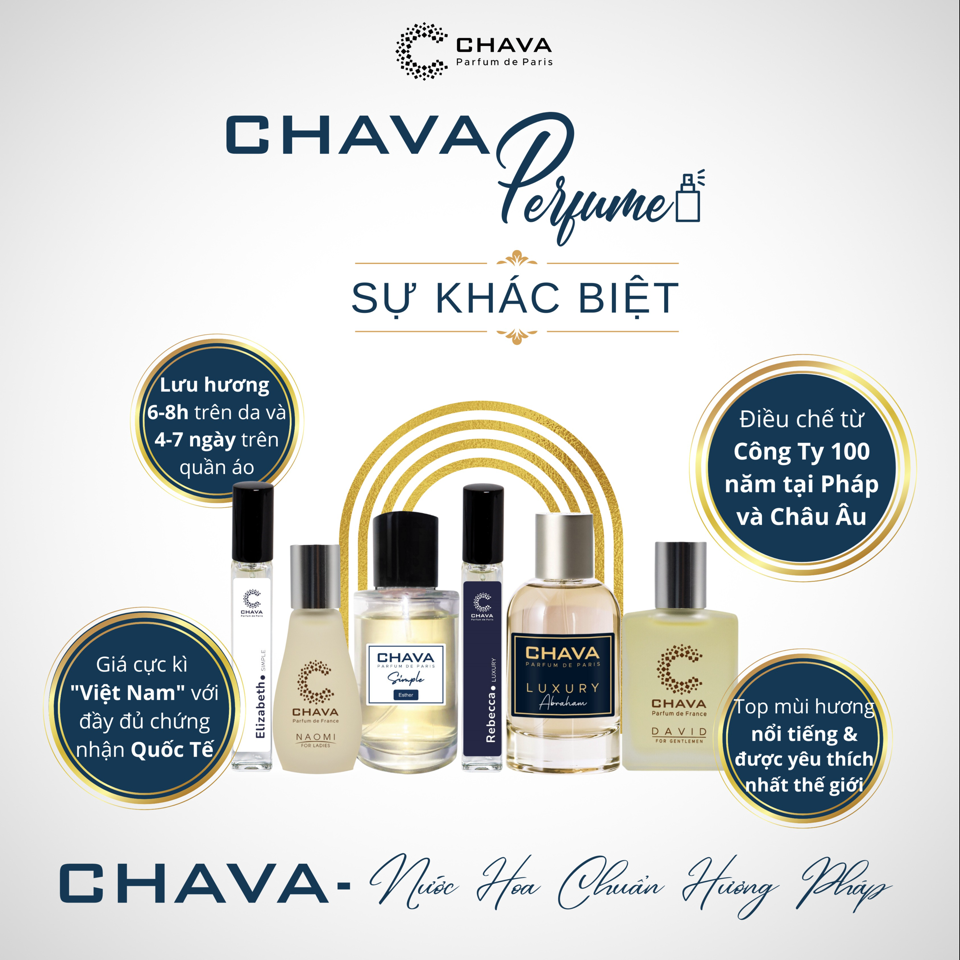 NƯỚC HOA ELIZABETH SIMPLE 10ML - CHAVA-duoc-ban-tai-Milo Shop