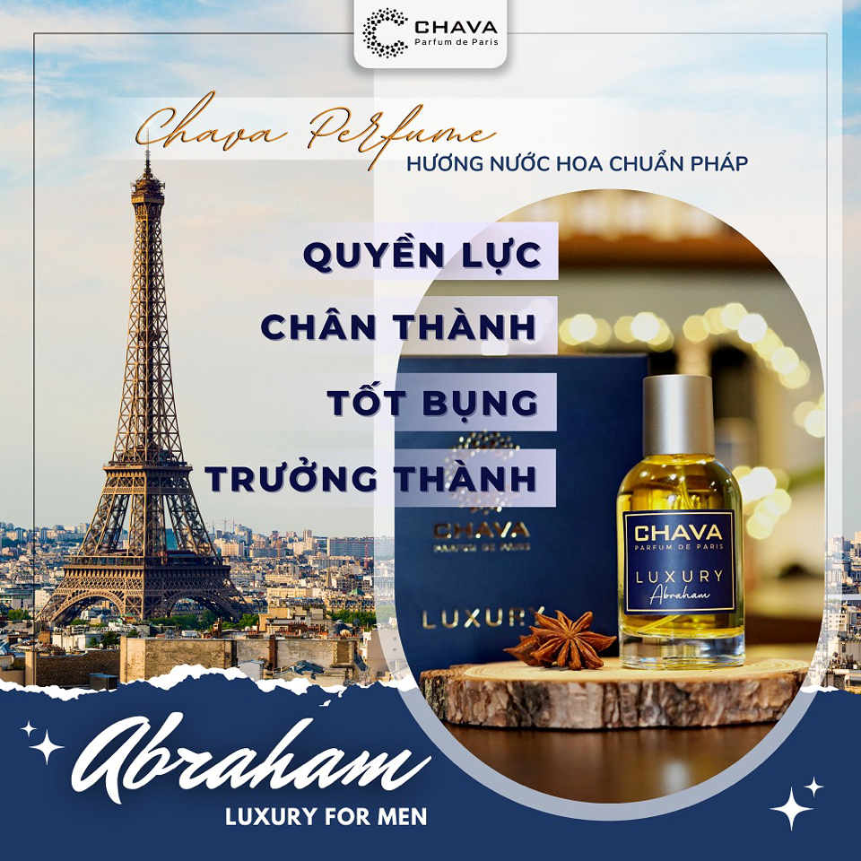 NƯỚC HOA ABRAHAM LUXURY 50ML - CHAVA-duoc-ban-tai-Milo Shop