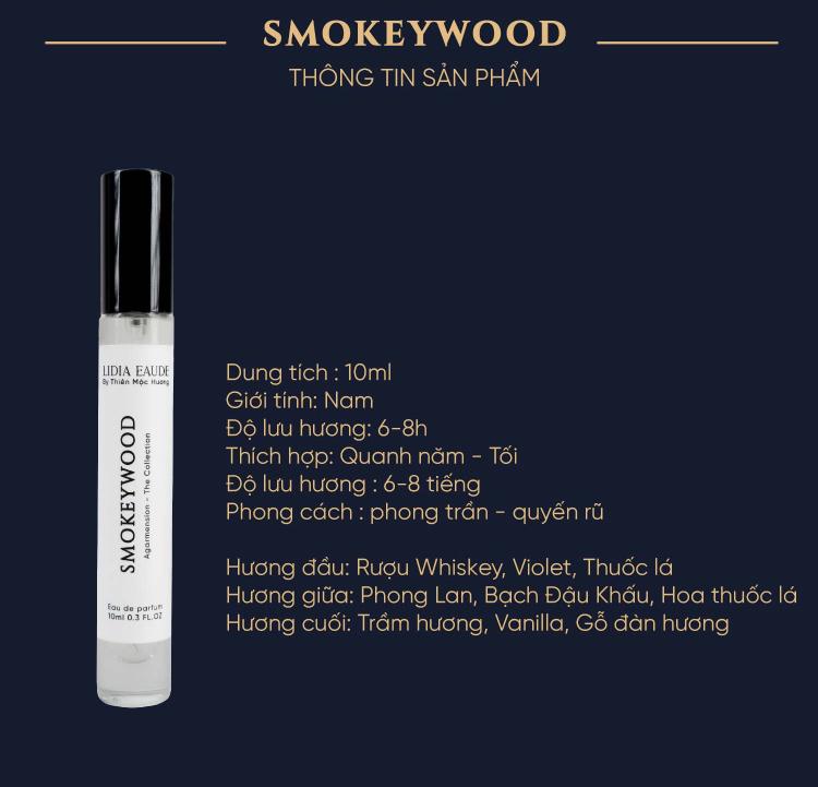 Nước hoa TH Smokeywood 10ml-duoc-ban-tai-Milo Shop