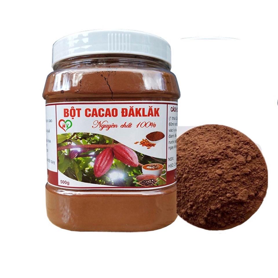 500g Bột cacao Daklak nguyên chất 100% không đường-duoc-ban-tai-Milo Shop