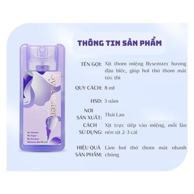 Xịt thơm miệng Thái Lan 11/5/2024-duoc-ban-tai-Bb cosmetic