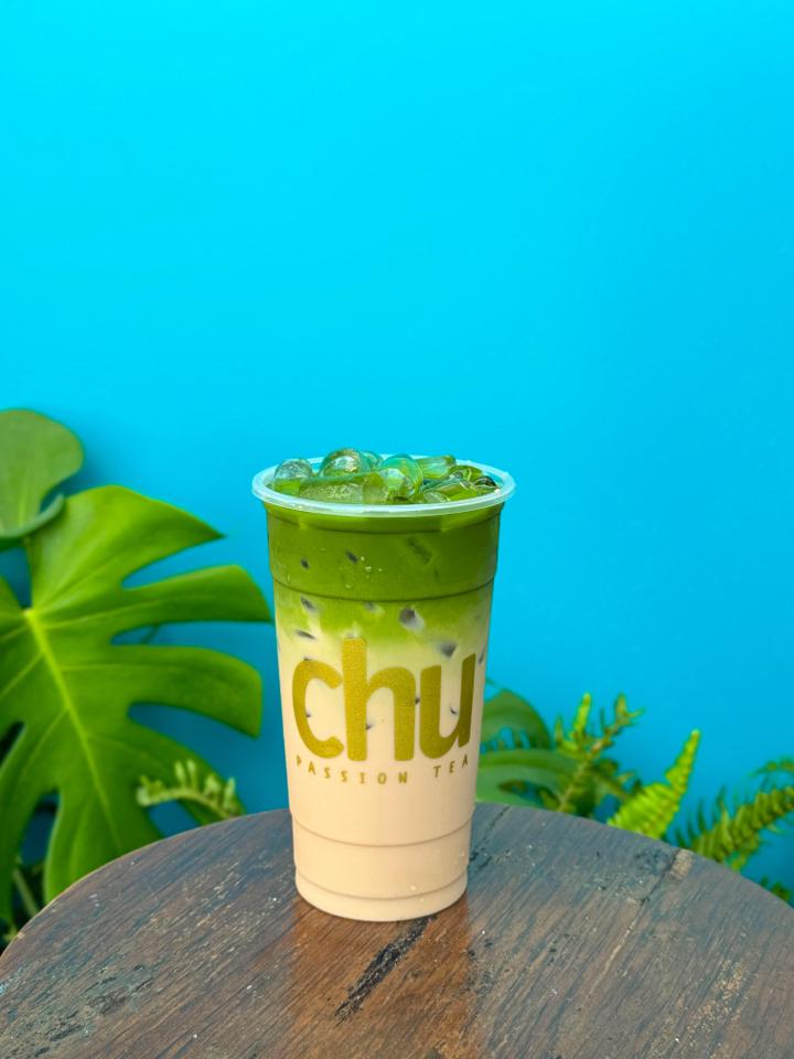 Trà Sữa Matcha-duoc-ban-tai-Chu Passion Tea - Xuân Lộc